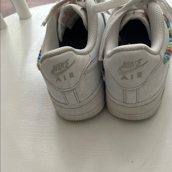 The Nike Air Force 1 Low Rainbow Lace Swoosh - Picture 3 of 7